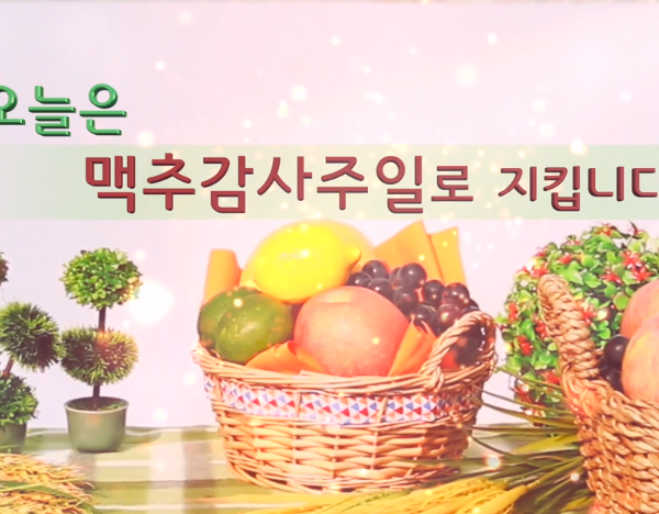 7월 첫째 주 광고 – 맥추감사주일