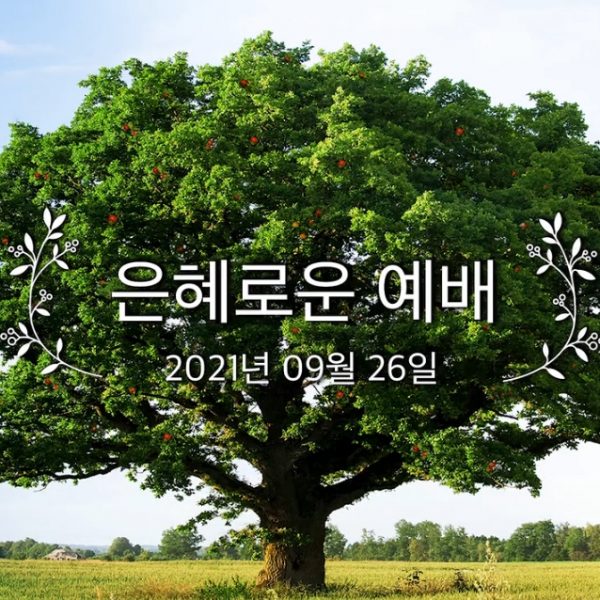 은혜로운 예배