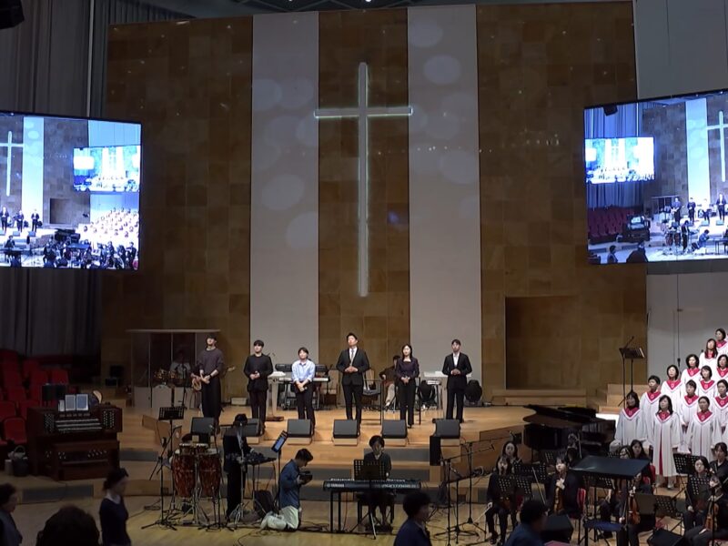 4월 셋째 주 찬양 –
  일산