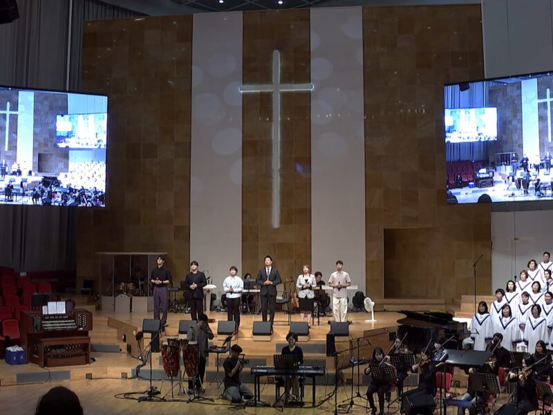 5월 첫째 주 찬양 –
  일산