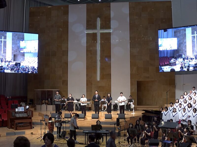 7월 넷째 주 찬양 –
  일산